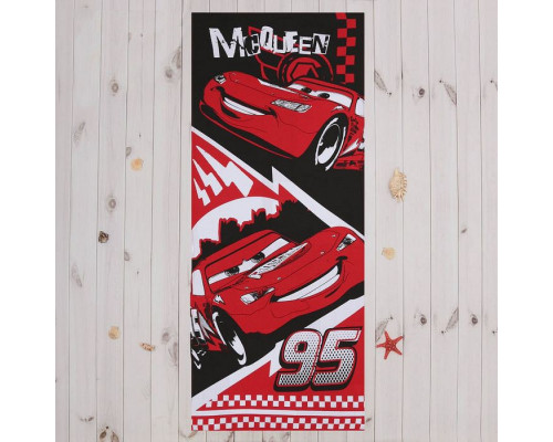 Полотенце деткое (60x140 см) Тачки